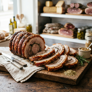 Carving Board Italian Porchetta