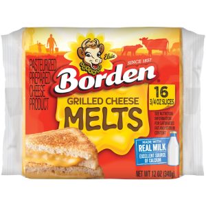 Borden Singles Grilled Chs Melts16ct