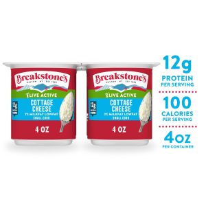 Breakstone's LiveActive 2% Fat Cottage Cheese 4pk