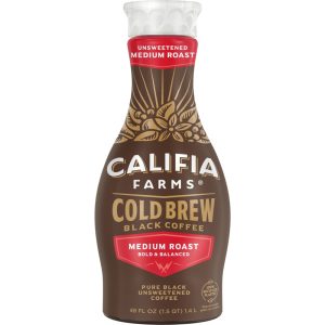 Califia Farms Unsweet Pure Black Cold Brew Coffee