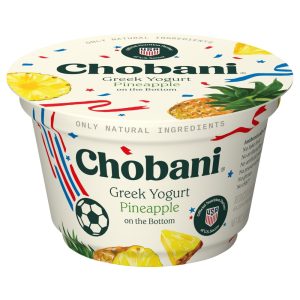 Chobani 2% Low Fat Pineapple Greek Yogurt