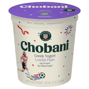 CHOBANI Low Fat Plain Greek Yogurt
