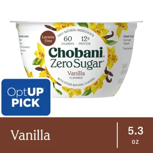 Chobani Zero Sugar Vanilla Yogurt
