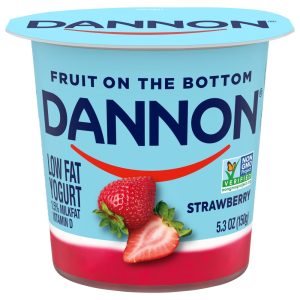 Dannon FOB Strawberry Yogurt