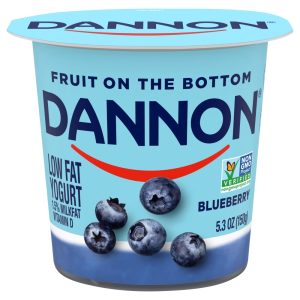 Dannon Fruit on the Bottom Blueberry Yogurt