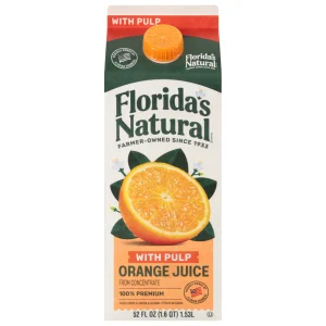 Floridas Natura Orange Juice Some Pulp
