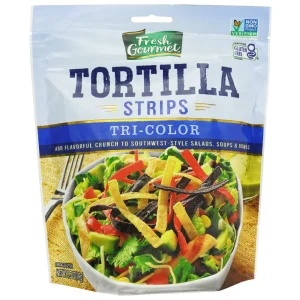 Fresh Gourmet Tri Color Tortilla Strip