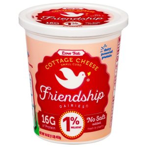 Friendship Low Fat 1% No Salt Cottage Cheese