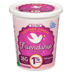 Friendship Low Fat 1% Whipped Cott Cheese