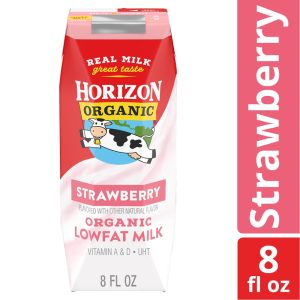 Horizon Organic Lofat Strawberry MIlk