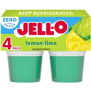 Jell-O Sugar Free Lemon Lime Jello 4pack