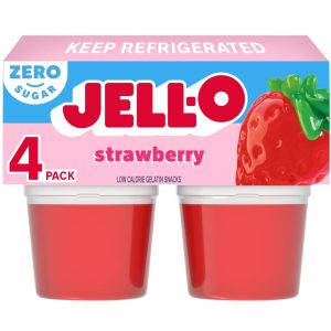 Jell-O Sugar Free Strawberry Jello 4PK