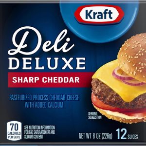 Kraft Deli Deluxe Sharp Ched Slices