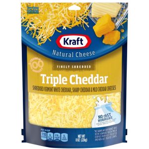 Kraft Shredded Cheese Triple Cheddar