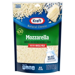 Kraft Shredded Mozzarella Whole Milk