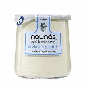 Nounos Greek Strained Yogurt Classic Plain