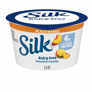 Silk Dairy Free Peach Mango Soy Yogurt