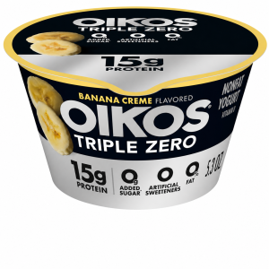 Dannon Oikos Triple Zero Banana Cream Yog