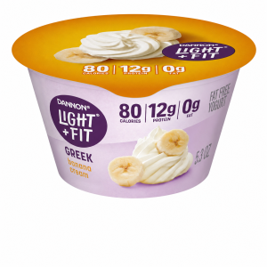 Dannon Light & Fit Greek Banana Creme