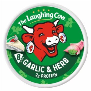 The Laughing Co Garlic & Herb Wedges