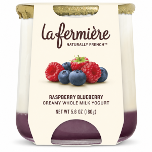 La Fermiere Raspberry Blueberry Creamy Yogurt