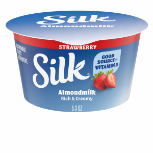 Silk Almond Milk Strawberry Yogurt