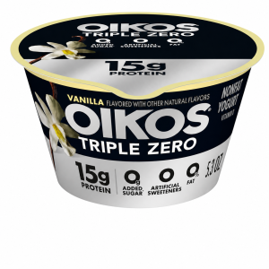 Dannon Oikos Vanilla Triple Zero Yog