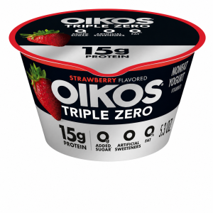 Dannon Oikos Triple Zero Strawberry Yogurt
