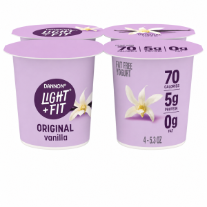 Dannon L&F Vanilla 4pk Yog