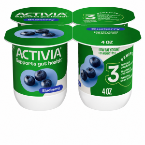 Dannon Activia Blueberry 4pk Yogurt