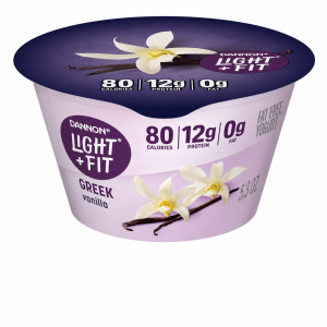 Dannon Light & Fit Vanilla Greek Yogurt