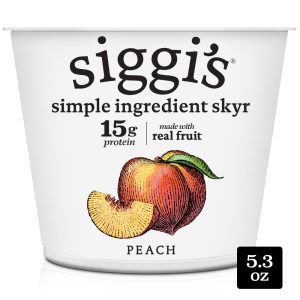 Siggis Peach Yogurt 0%
