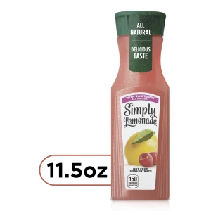 Simply Lemonade With Raspberry