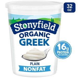 Stonyfield Greek 0% Plain Yogurt