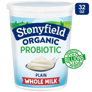 Stonyfield Organic Whole Milk Plain Yogurt