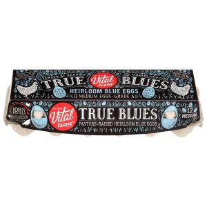 Vital Farms Heirloom Blue Medium Eggs 12ct
