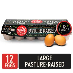 Vital Farms Pasture Raised Grade A Large Eggs
