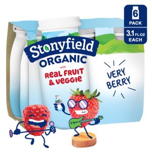 Yo Kids Organic Smoothie 6pk Very Berry