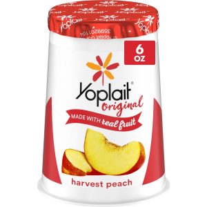 Yoplait Peach Yogurt